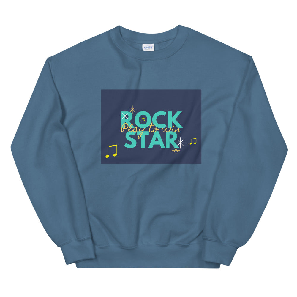 Rock Star-Unisex Sweatshirt by Co-Tesh