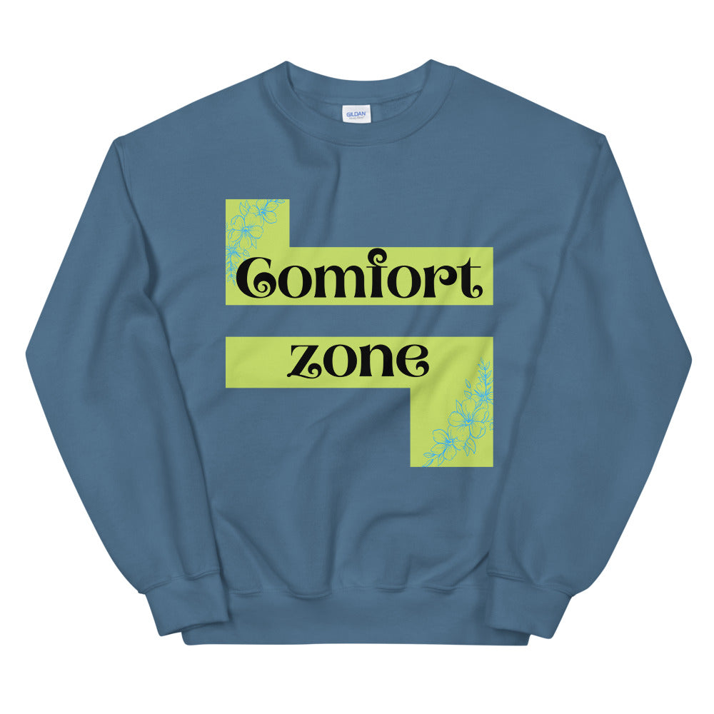 Comfort Zone-Unisex Sweatshirt by Co-Tesh