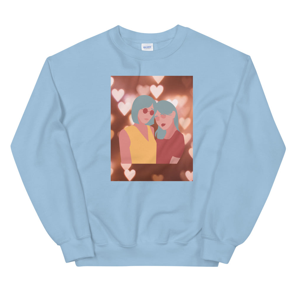 Girls Rock-Unisex Sweatshirt by Co-Tesh
