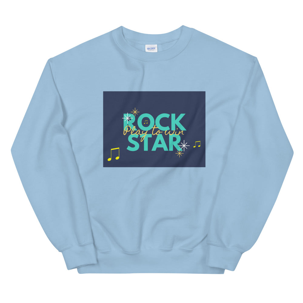 Rock Star-Unisex Sweatshirt by Co-Tesh