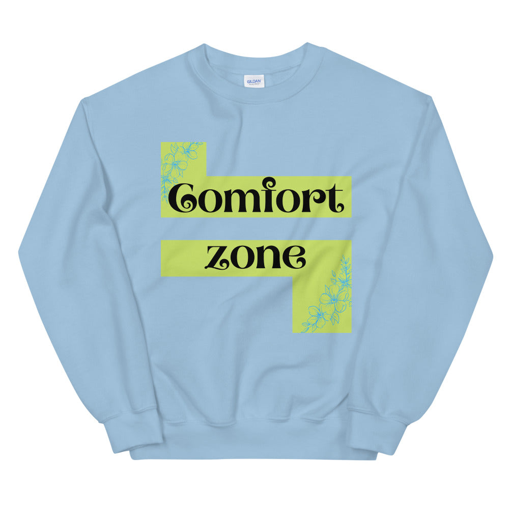 Comfort Zone-Unisex Sweatshirt by Co-Tesh