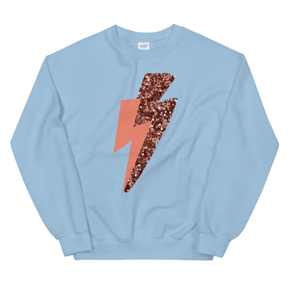 Pink Lightning Unisex Sweatshirt