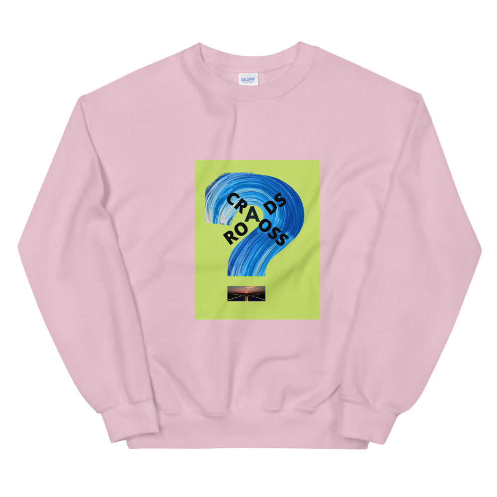 Cross Roads-Unisex Sweatshirt by Co-Tesh