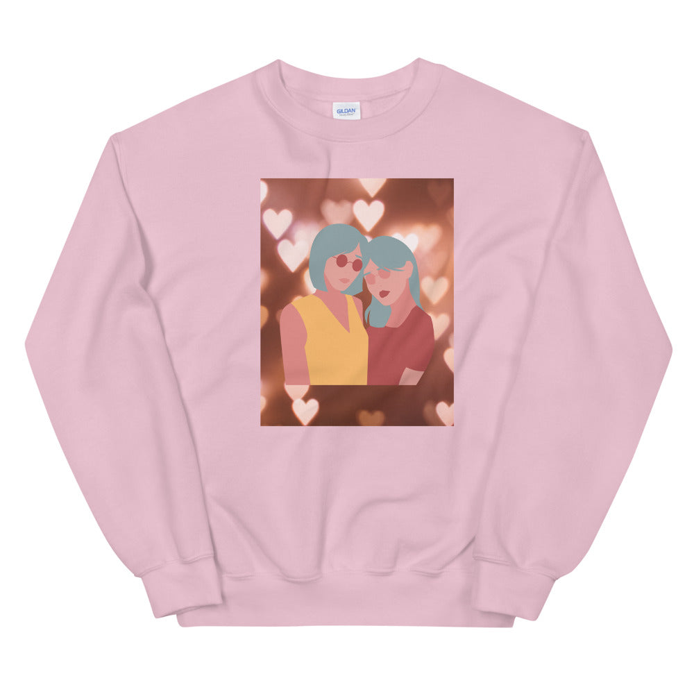 Girls Rock-Unisex Sweatshirt by Co-Tesh