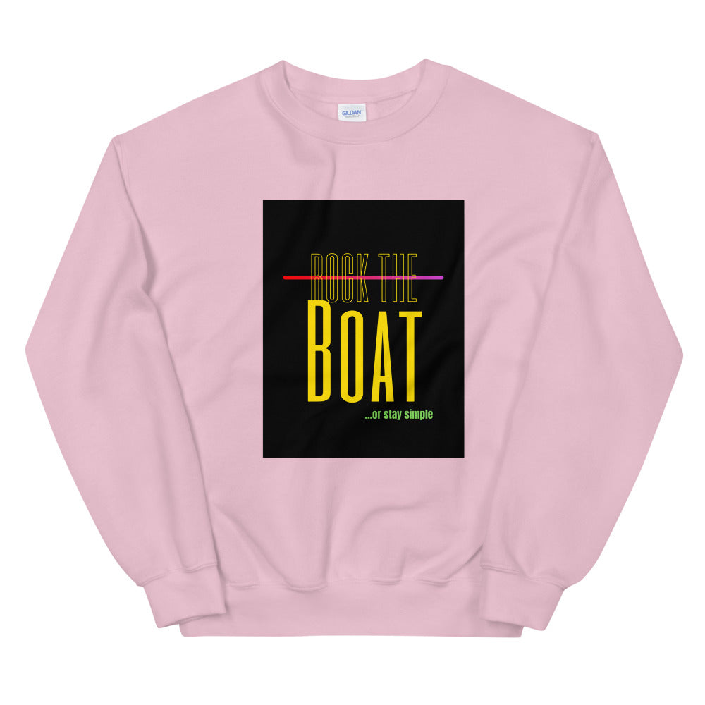 Rock the Boat-Unisex Sweatshirt by Co-Tesh