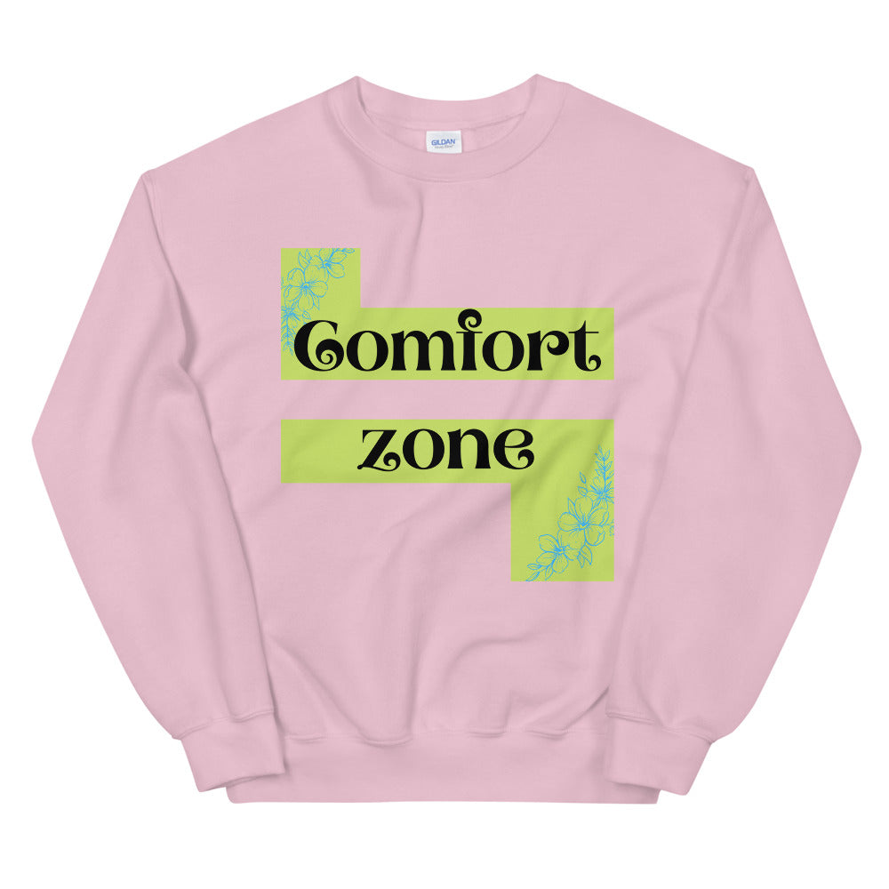 Comfort Zone-Unisex Sweatshirt by Co-Tesh