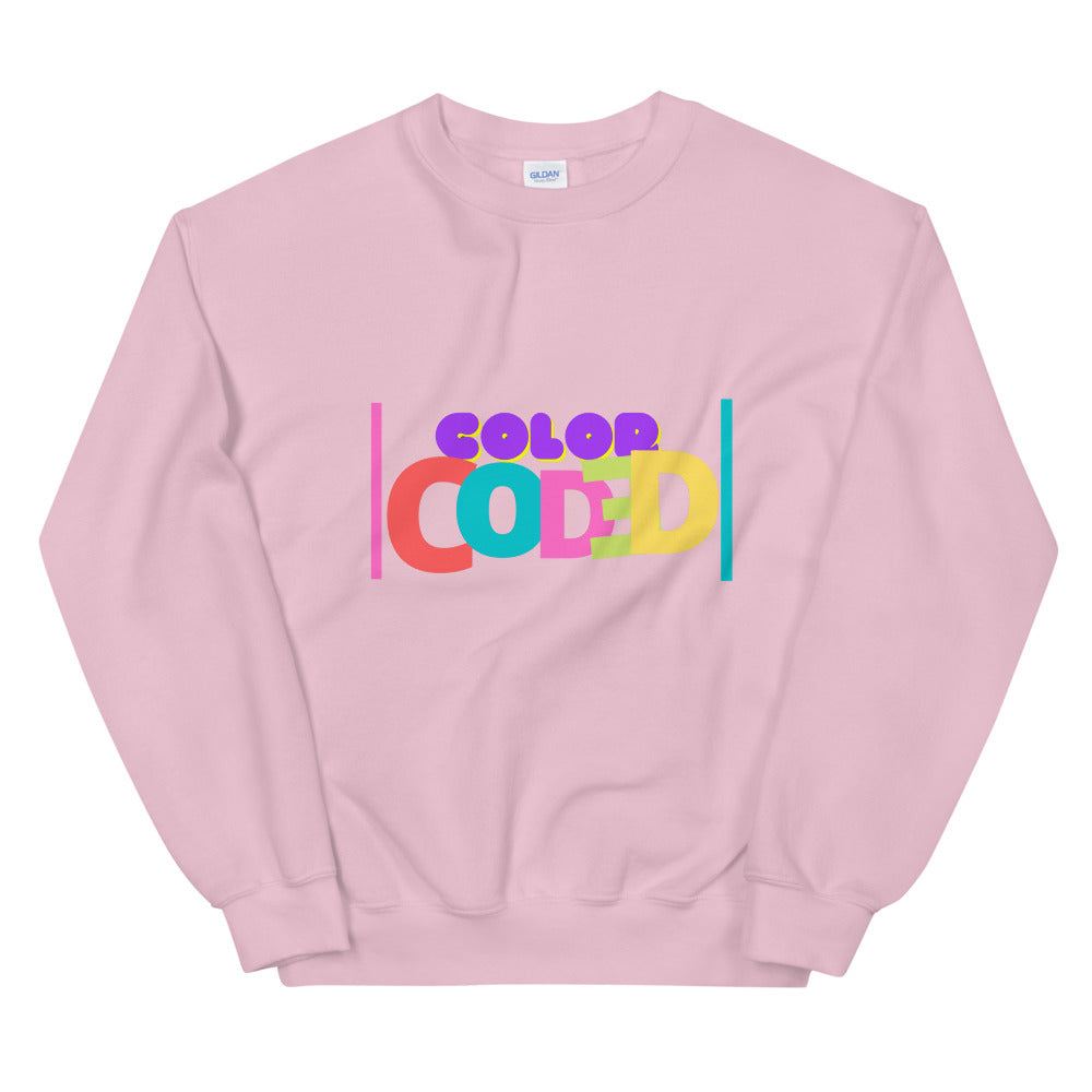 Color Coded-Unisex Sweatshirt by Co-Tesh