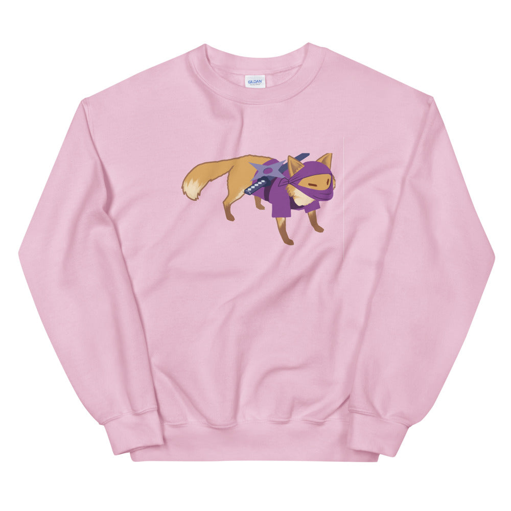 Fox Purple Unisex Sweatshirt