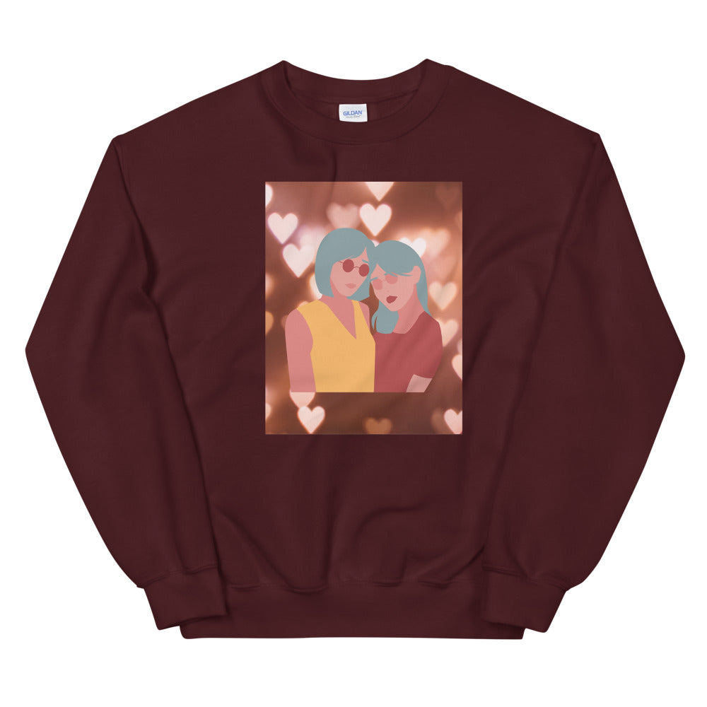 Girls Rock-Unisex Sweatshirt by Co-Tesh