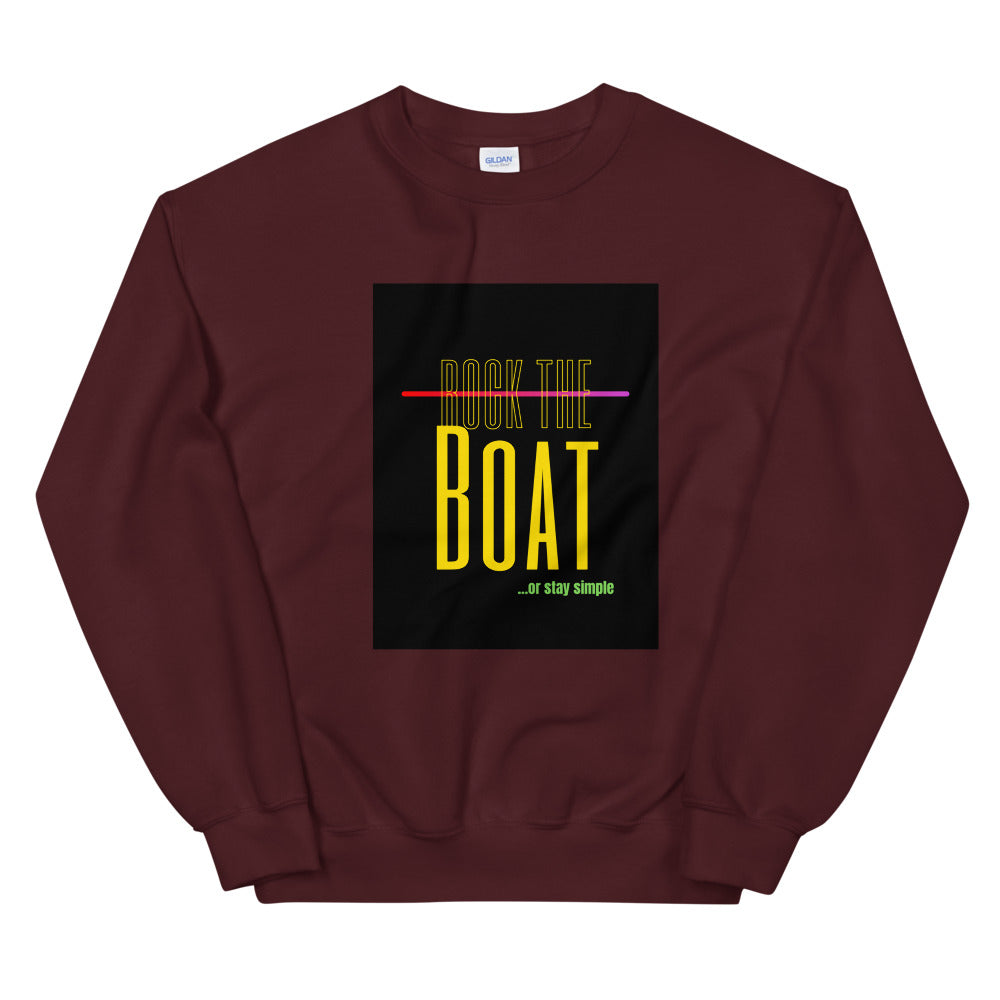 Rock the Boat-Unisex Sweatshirt by Co-Tesh
