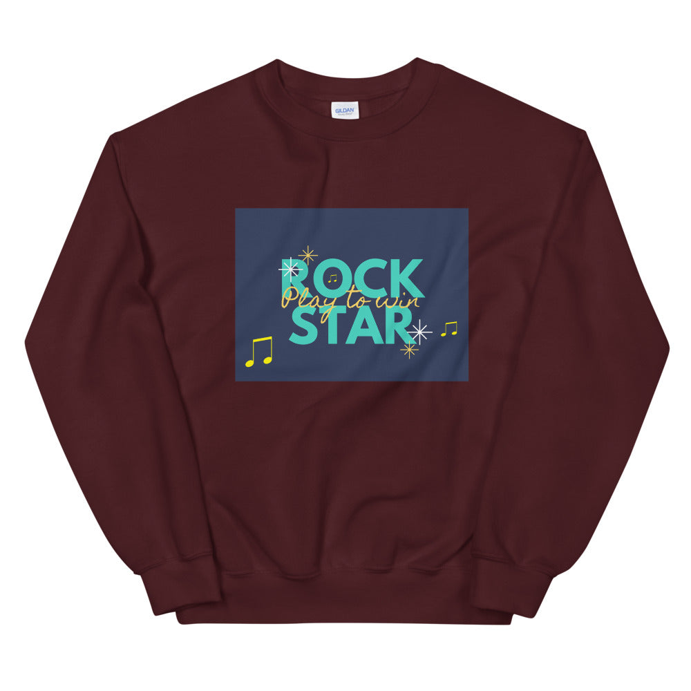Rock Star-Unisex Sweatshirt by Co-Tesh
