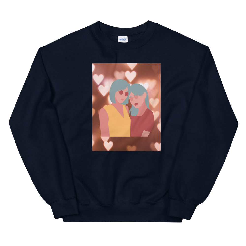 Girls Rock-Unisex Sweatshirt by Co-Tesh
