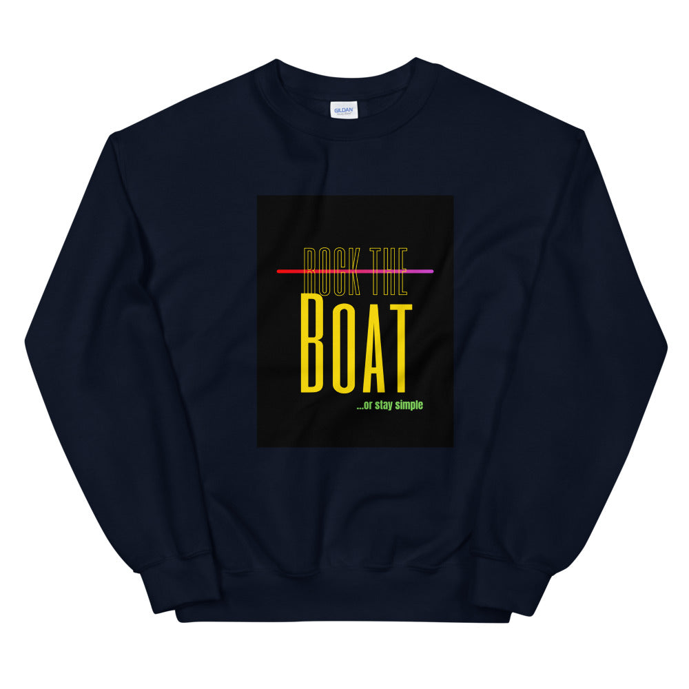Rock the Boat-Unisex Sweatshirt by Co-Tesh