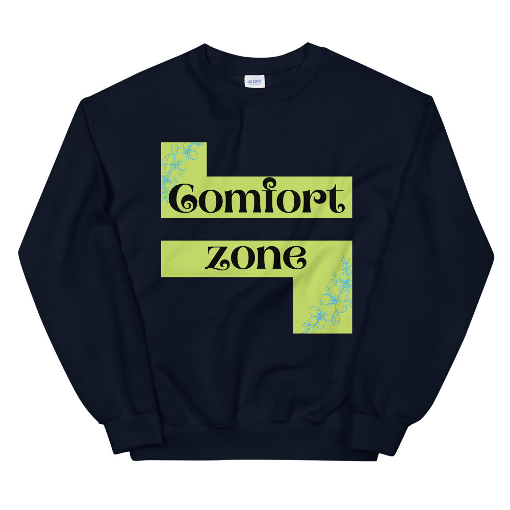 Comfort Zone-Unisex Sweatshirt by Co-Tesh