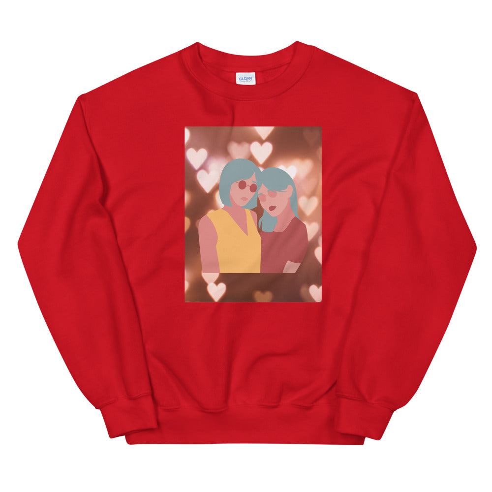 Girls Rock-Unisex Sweatshirt by Co-Tesh