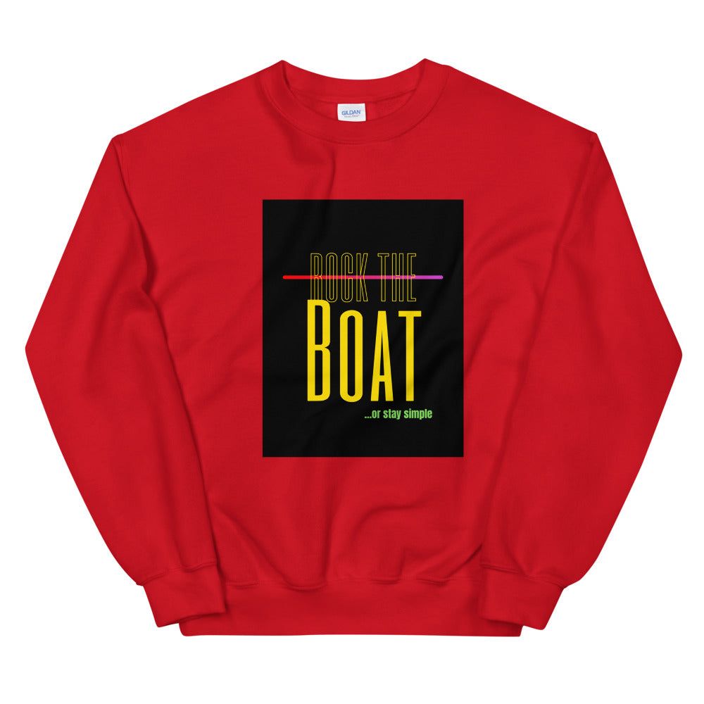 Rock the Boat-Unisex Sweatshirt by Co-Tesh