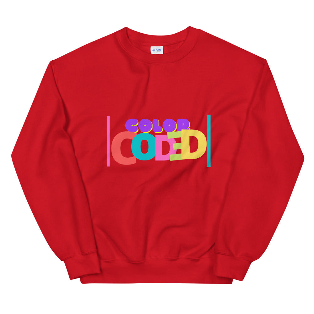 Color Coded-Unisex Sweatshirt by Co-Tesh