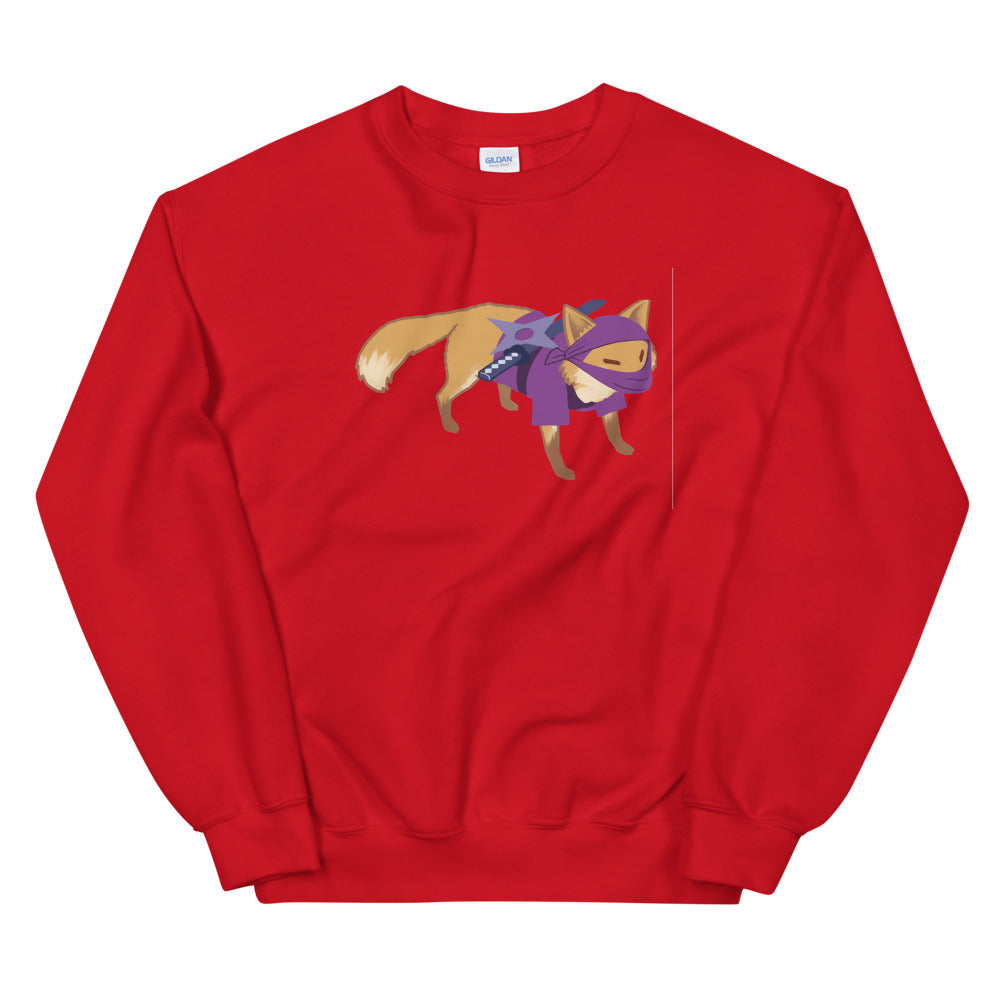 Fox Purple Unisex Sweatshirt
