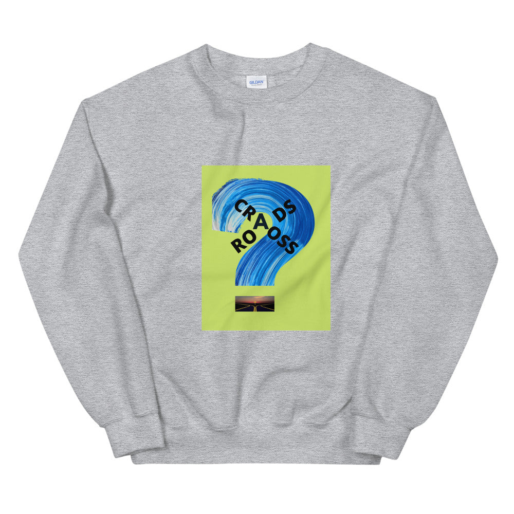Cross Roads-Unisex Sweatshirt by Co-Tesh