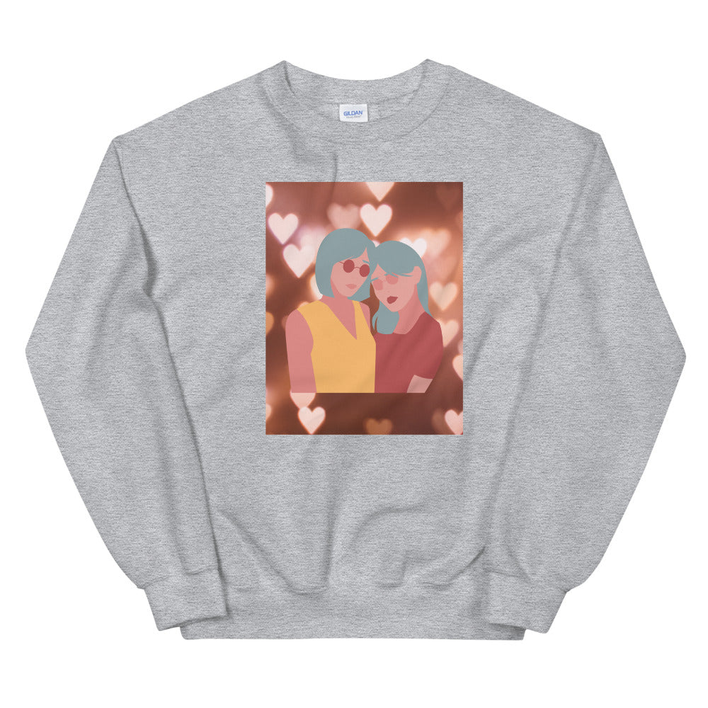 Girls Rock-Unisex Sweatshirt by Co-Tesh