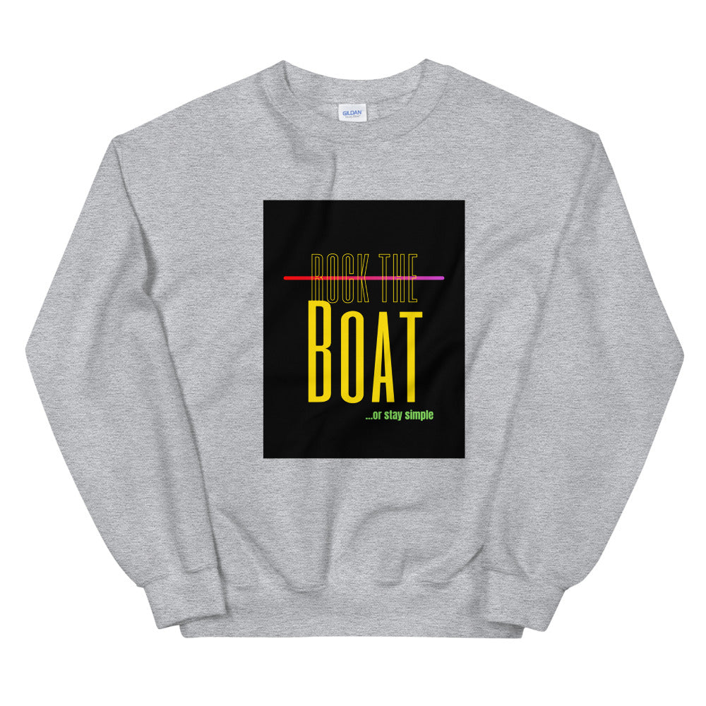 Rock the Boat-Unisex Sweatshirt by Co-Tesh