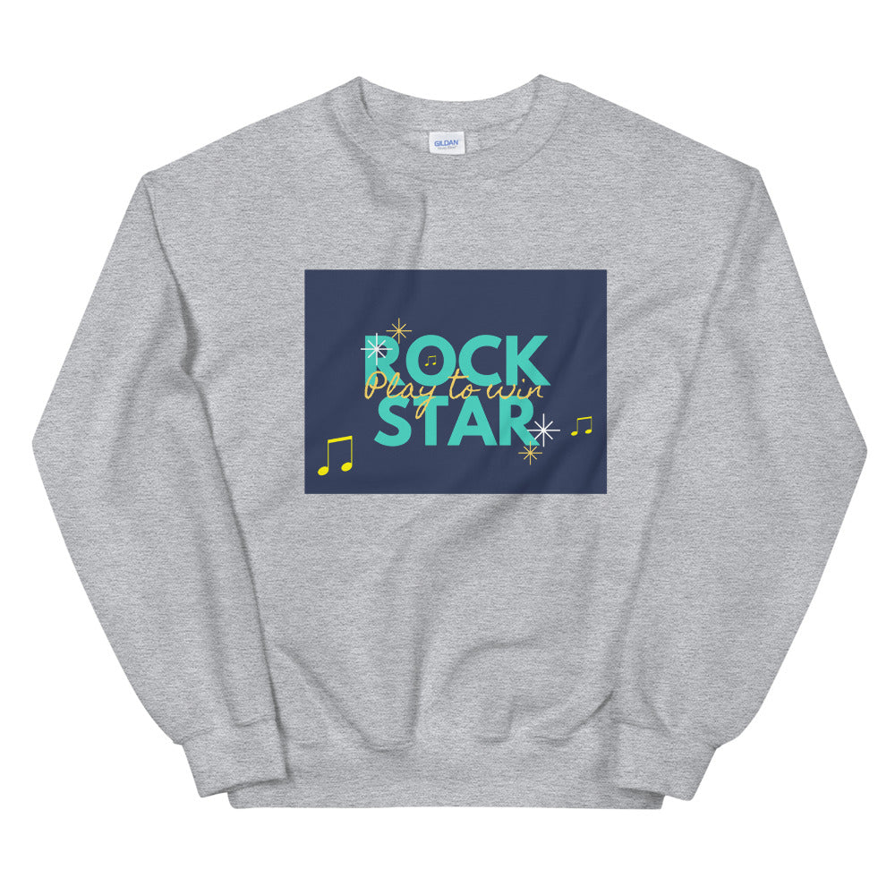 Rock Star-Unisex Sweatshirt by Co-Tesh