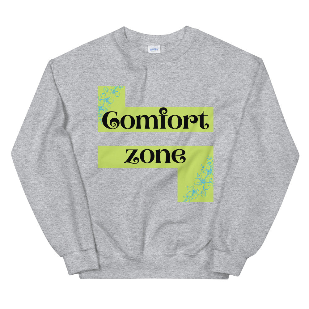 Comfort Zone-Unisex Sweatshirt by Co-Tesh