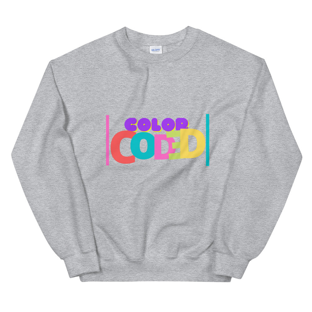 Color Coded-Unisex Sweatshirt by Co-Tesh