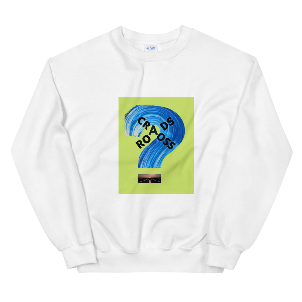 Cross Roads-Unisex Sweatshirt by Co-Tesh