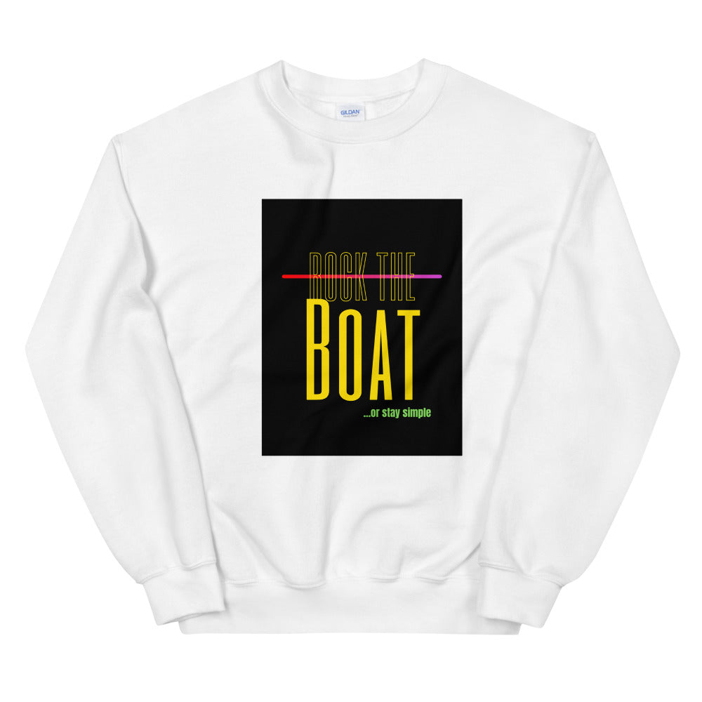 Rock the Boat-Unisex Sweatshirt by Co-Tesh