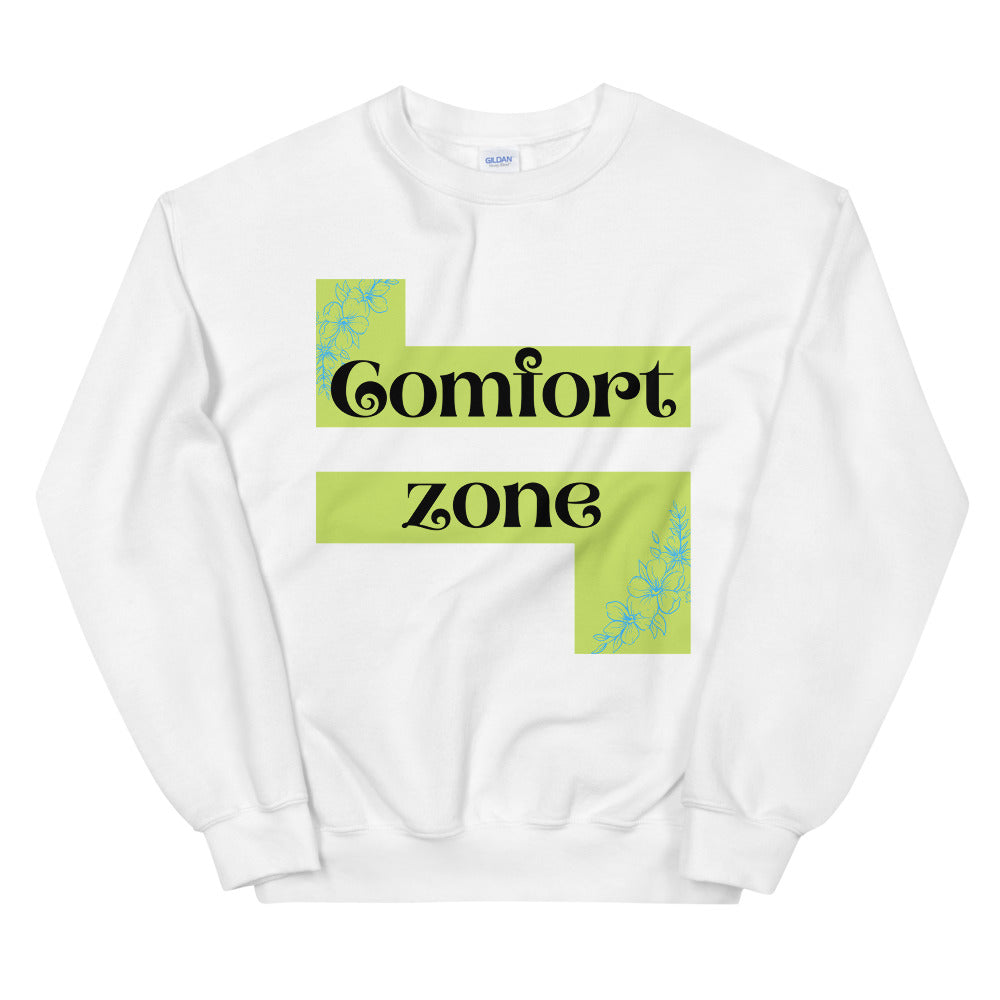 Comfort Zone-Unisex Sweatshirt by Co-Tesh