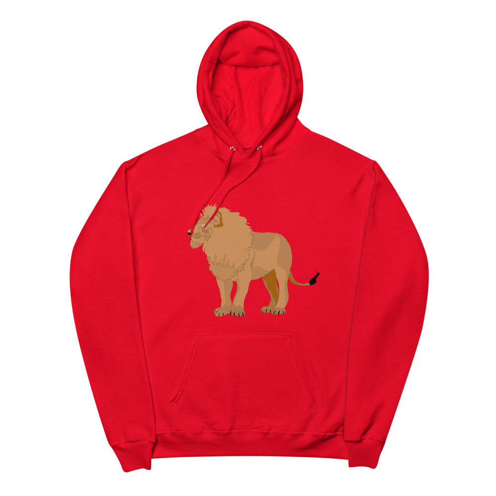 Lion Unisex fleece hoodie