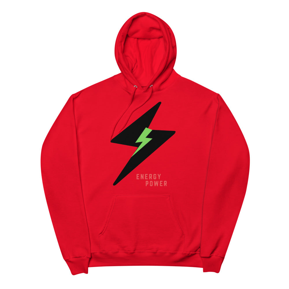 Energy Power Unisex fleece hoodie