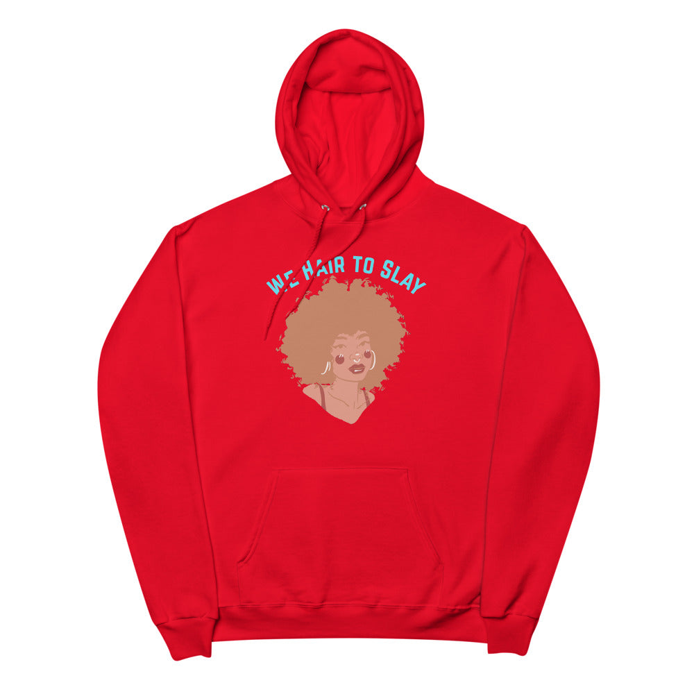 Hair to Slay Unisex fleece hoodie