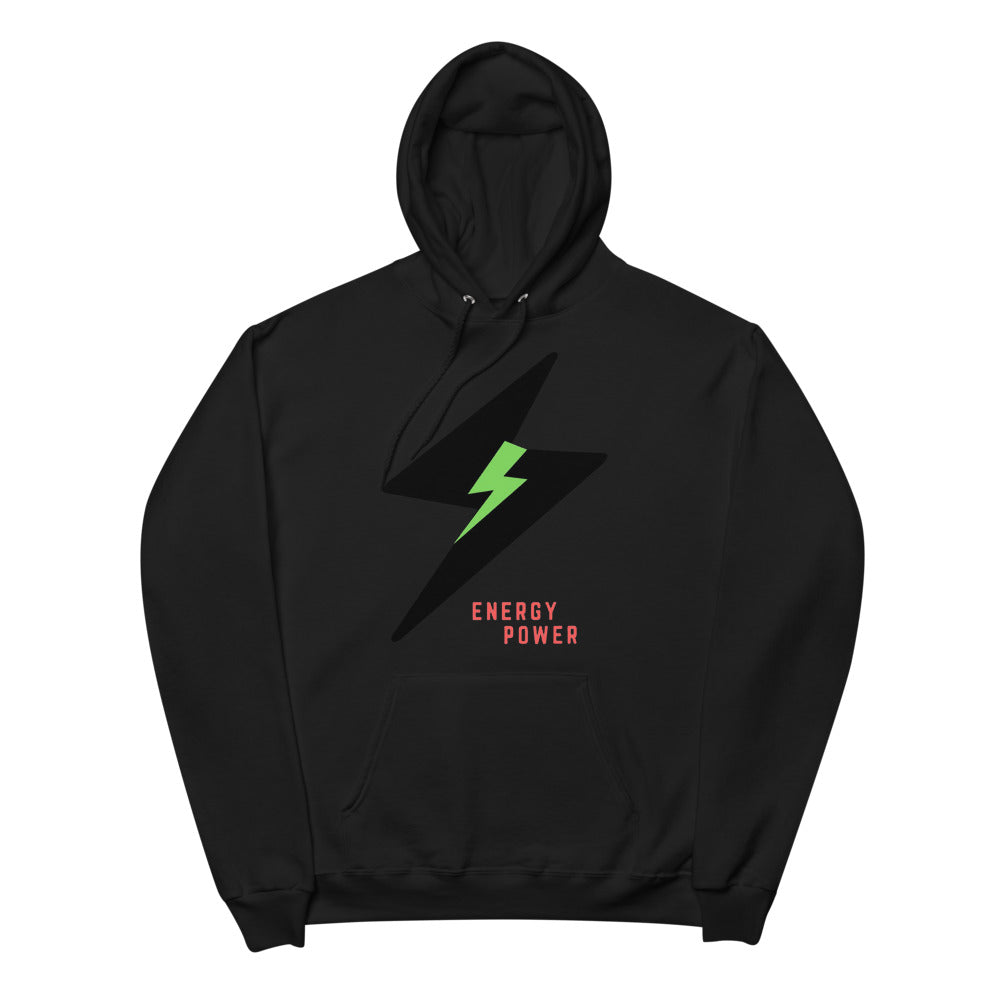 Energy Power Unisex fleece hoodie