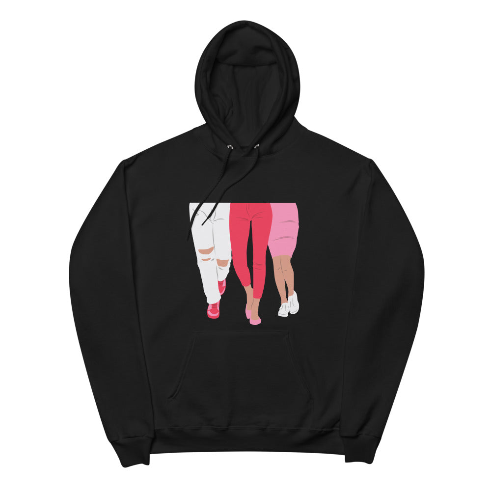Legs Unisex fleece hoodie