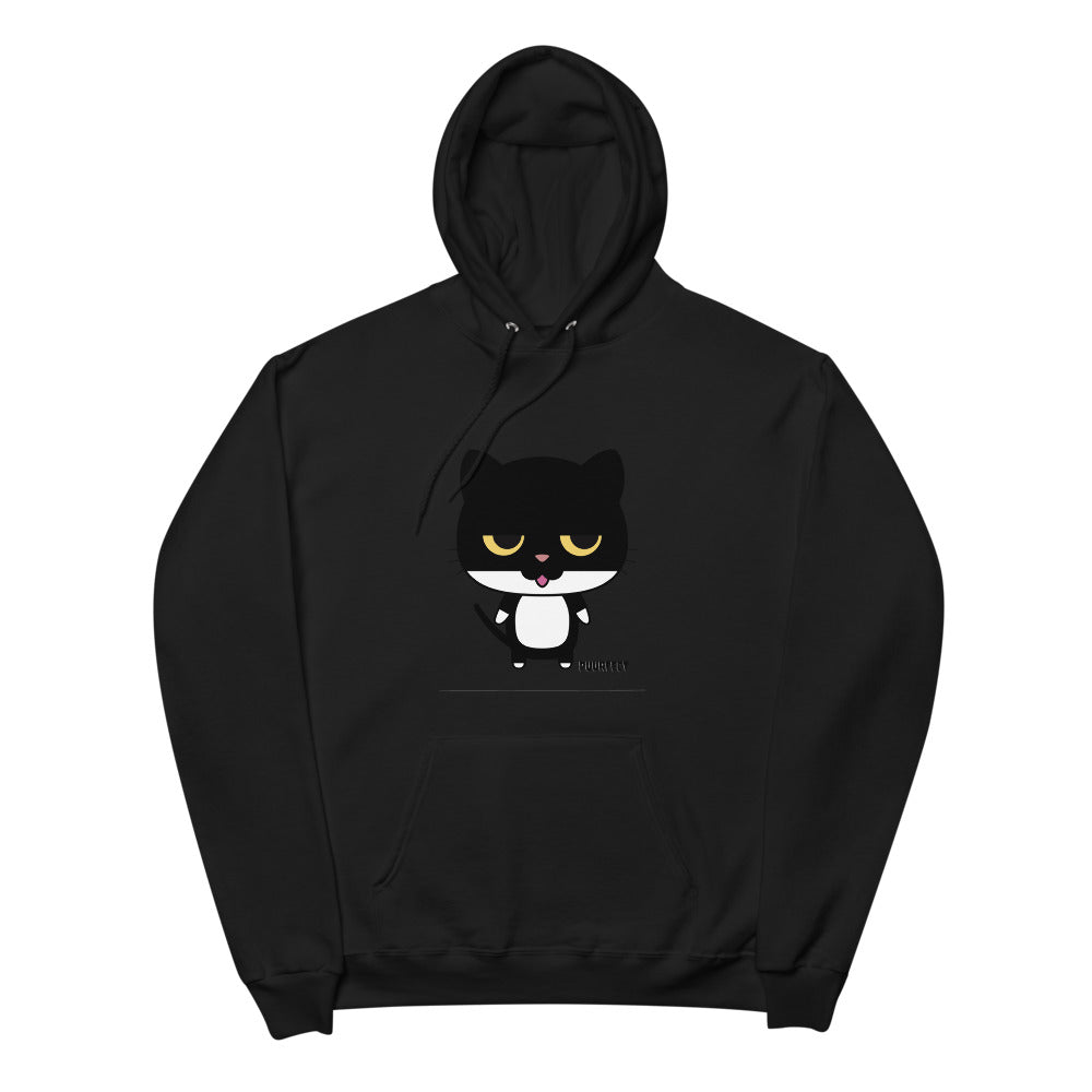 Purrfect Unisex fleece hoodie