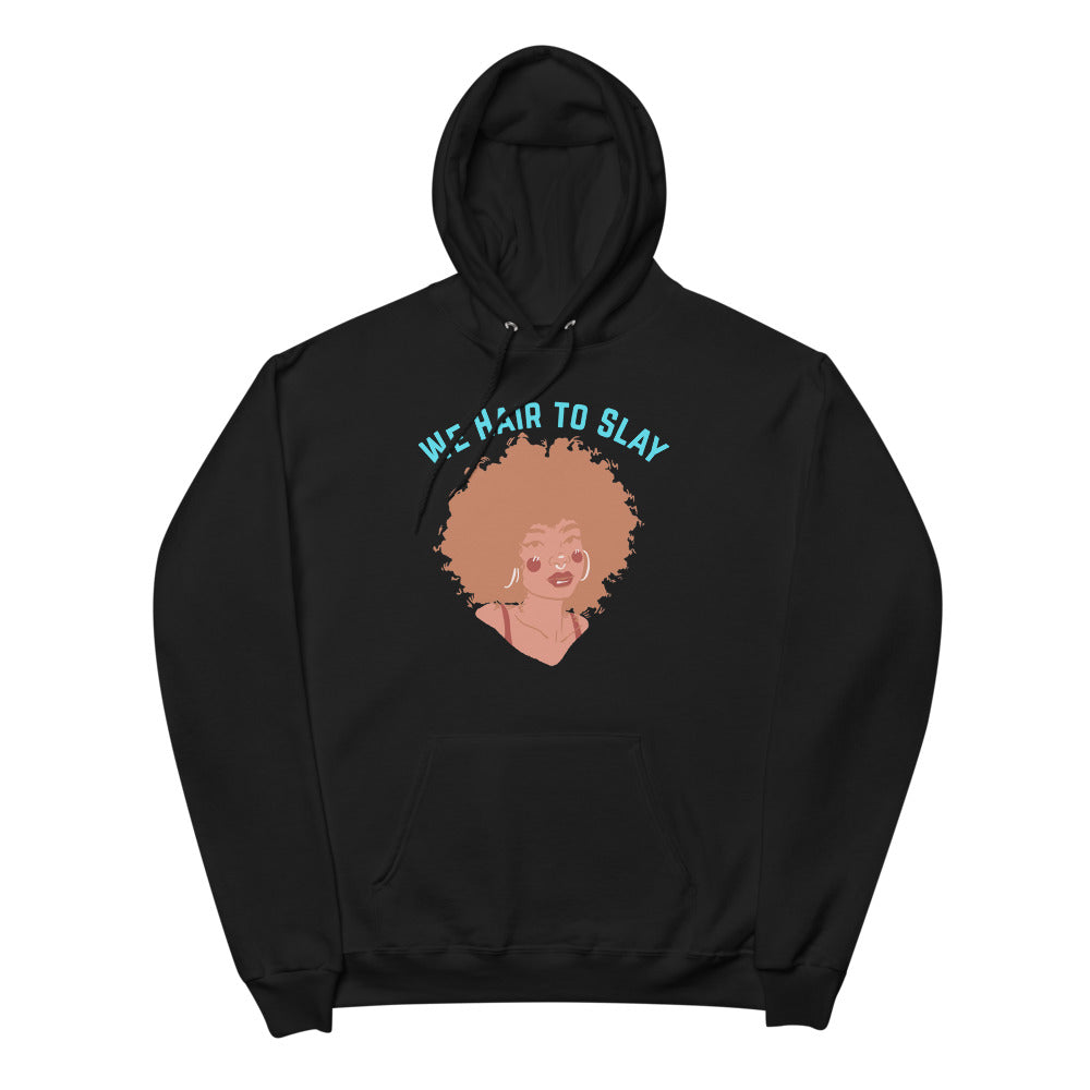 Hair to Slay Unisex fleece hoodie