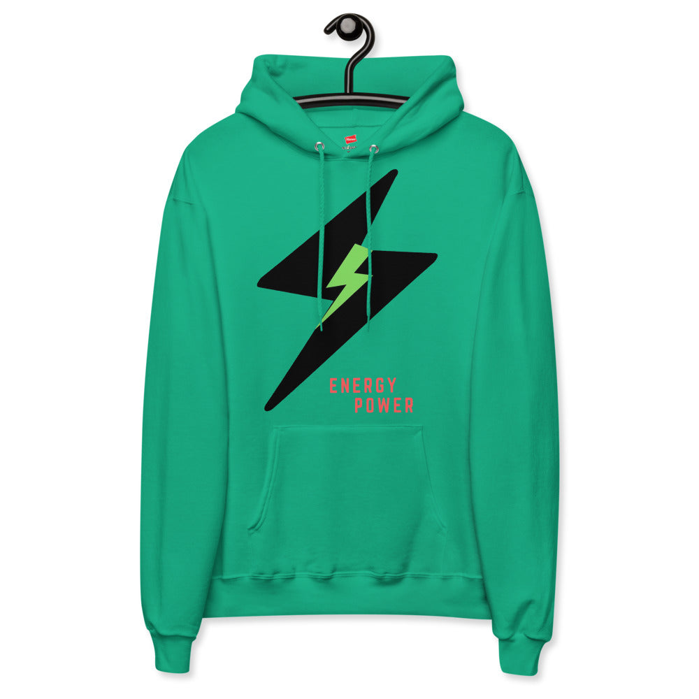 Energy Power Unisex fleece hoodie
