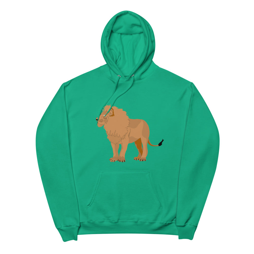 Lion Unisex fleece hoodie