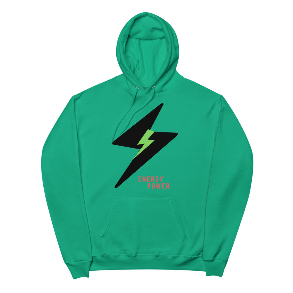 Energy Power Unisex fleece hoodie