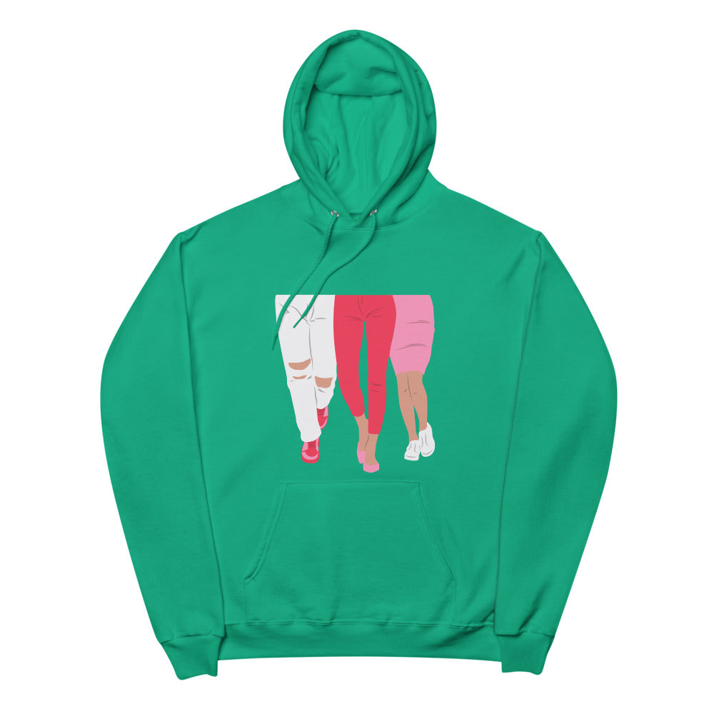 Legs Unisex fleece hoodie