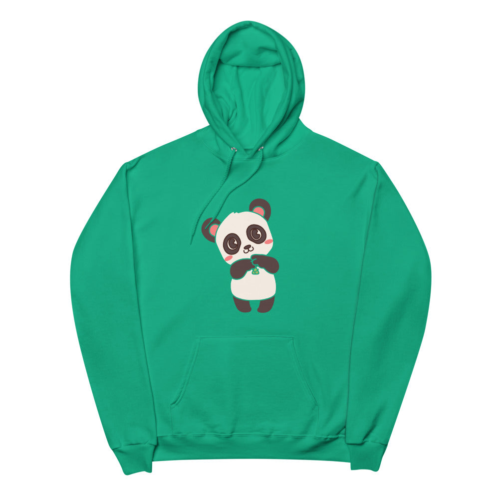 Cute panda Unisex fleece hoodie