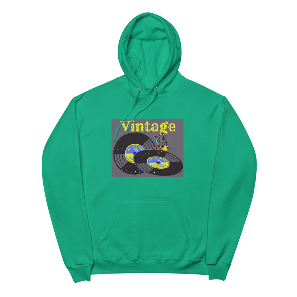 Vintage Unisex fleece hoodie