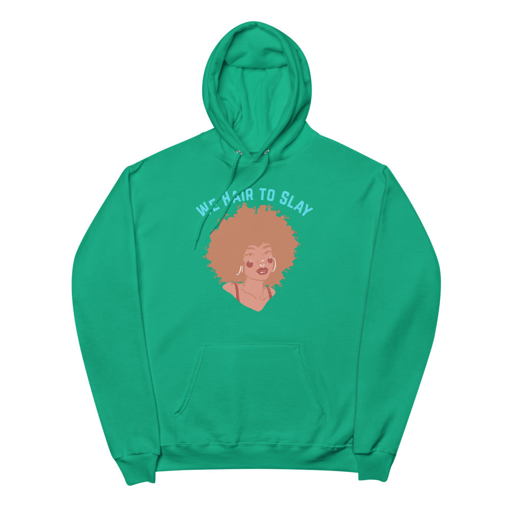 Hair to Slay Unisex fleece hoodie
