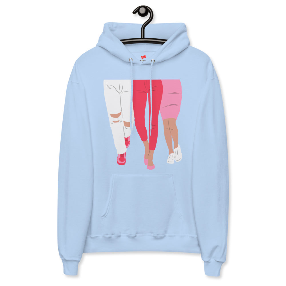 Legs Unisex fleece hoodie