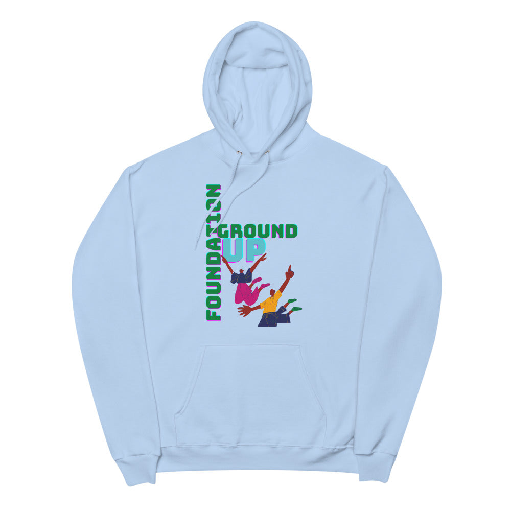 Ground Up Foundation Unisex fleece hoodie