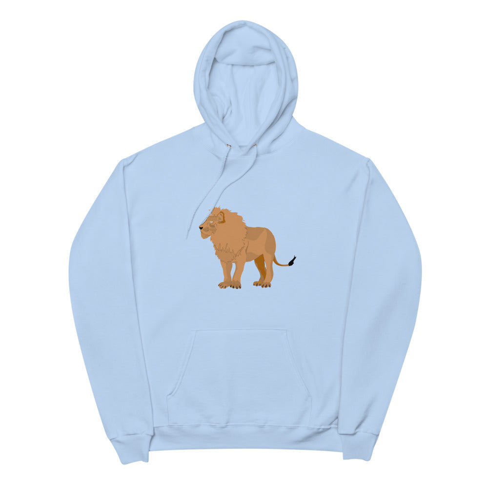 lion Unisex fleece hoodie
