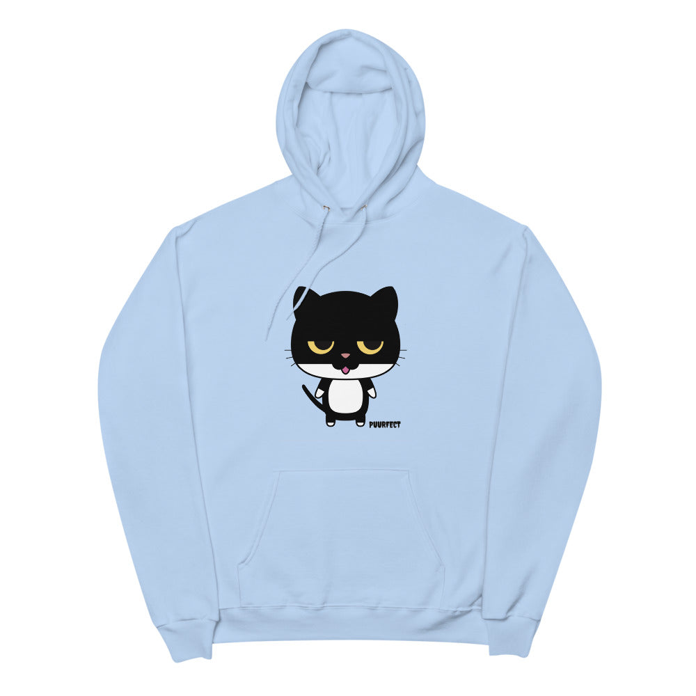 Purrfect Unisex fleece hoodie