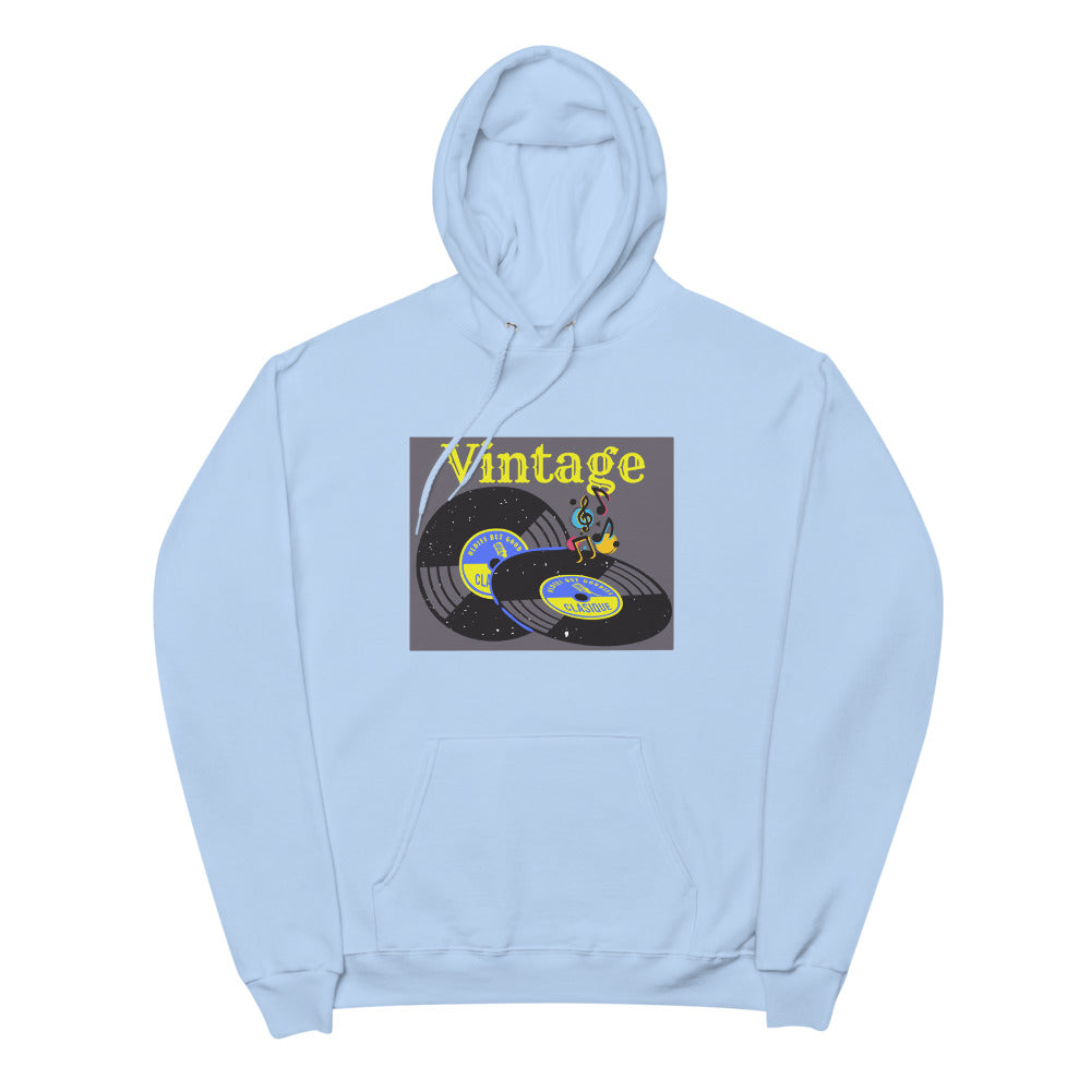 Vintage Unisex fleece hoodie